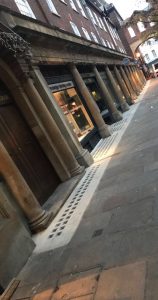 We have recently been instructed by Sidney Sussex College to replace the pavement lights on Sussex Street and Hobson Street